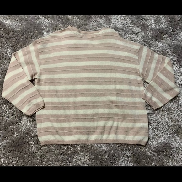 Allsaints Cassia Jumper Striped Dolman Sweater - Picture 3 of 8